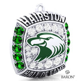 Central Methodist University Hairston Hall of Fame Championship Ring Top Pendant - Design 1.4