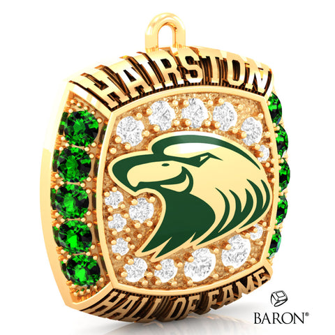 Central Methodist University Hairston Hall of Fame Championship Ring Top Pendant - Design 1.6