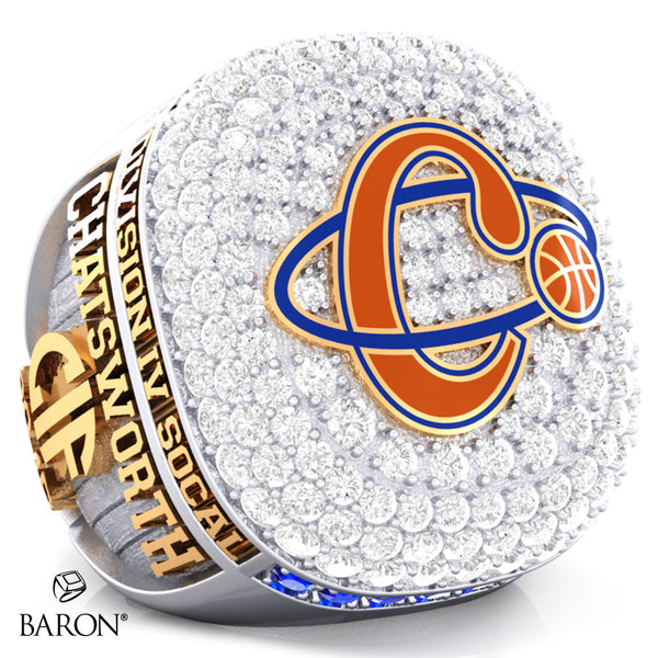 Chatsworth Boys Basketball 2024 Championship Ring - Design 1.5