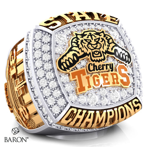 Cherry High School Basketball 2024 Championship Ring - Design 1.3