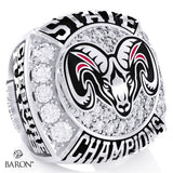 Cheshire Rams Softball 2025 Championship Ring - Design 3.1
