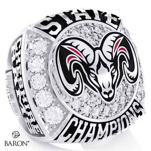 Cheshire Rams Softball 2025 Championship Ring - Design 3.1