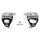 Chipotle-USA Hockey National Championship Commemorative Ring - Design 3.2