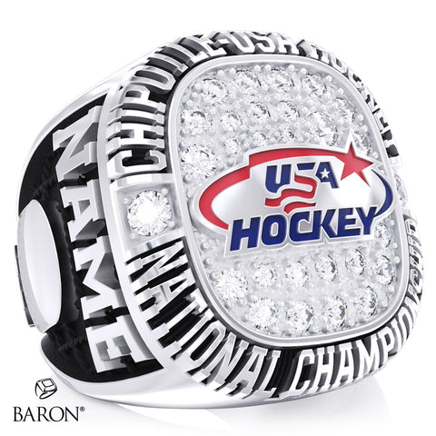 Chipotle-USA Hockey National Championship Commemorative Ring - Design 3.2
