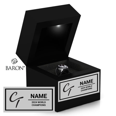 Cincinnati Tradition 2024 Championship Black LED Ring Box