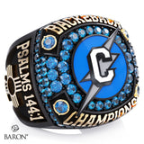 Cleveland High School Girls Wrestling Back 2 Back Championship Ring - Design 1.2