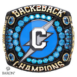 Cleveland High School Girls Wrestling Back 2 Back Championship Ring - Design 1.2