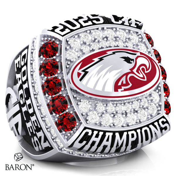 Clovis West Cheer 2025 Championship Ring - Design 2.5