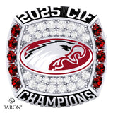 Clovis West Cheer 2025 Championship Ring - Design 2.5