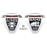 Coachella Valley Jr Firebirds Hockey 2025 Championship Ring - Design 1.3