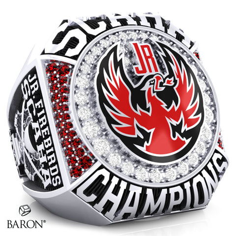 Coachella Valley Jr Firebirds Hockey 2025 Championship Ring - Design 1.3