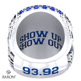 Columbia High School Cheer 2025 Championship Ring - Design1.8