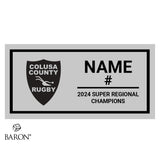 Colusa County Rugby 2024 Championship Black LED Ring Box