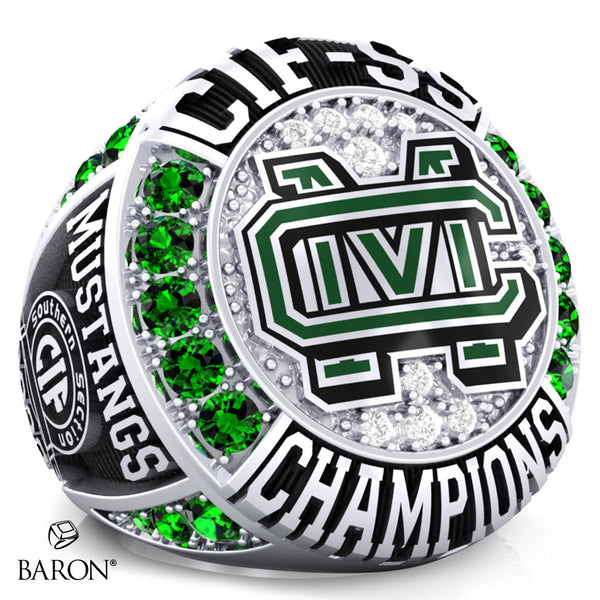 Costa Mesa Boys Swim 2023 Championship Ring - Design 2.1