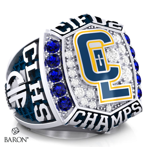 Crean Lutheran Beach Volleyball 2023 Championship Ring - Design 2.3