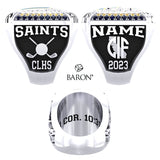 Crean Lutheran Girls Golf Championship Ring - Design 1.2