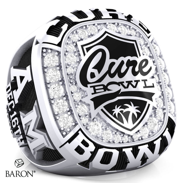 Cure Bowl Officials Football 2023 Championship Ring - Design 2.2