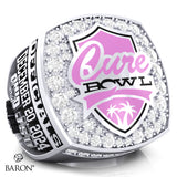Cure Bowl Officials 2024 Championship Ring - Design 1.2