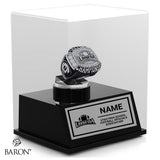 Utah High School Football Officials Association Championship Display Case