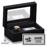 Dramingos Lacrosse 2025 Championship Black Standard Window Ring Box