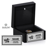 Dramingos Lacrosse 2025 Championship Black LED Ring Box
