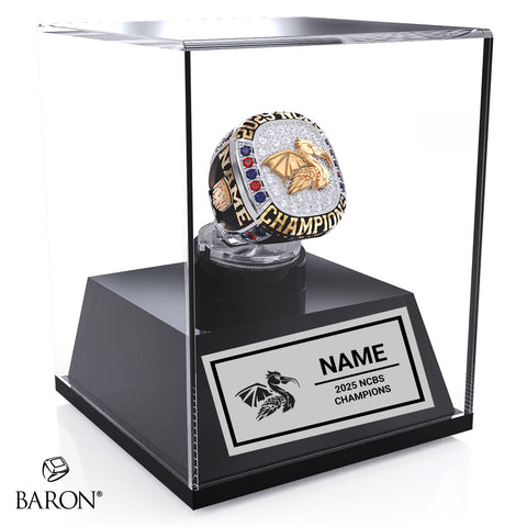 Dramingos Lacrosse 2025 Championship Display Case