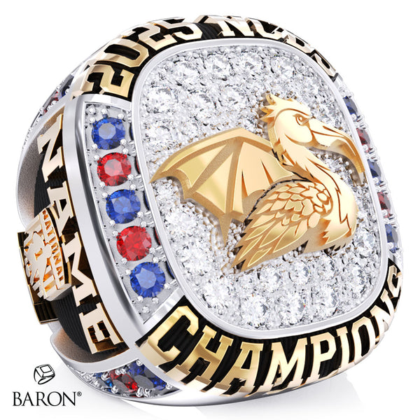 Dramingos Lacrosse 2025 Championship Ring - Design 2.5