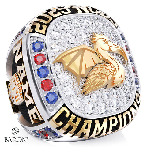 Dramingos Lacrosse 2025 Championship Ring - Design 2.5