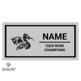 Dramingos Lacrosse 2025 Championship Black Standard Window Ring Box