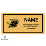 Dublin High School Boys Cross Country 2023 Championship Black Standard Window Ring Box