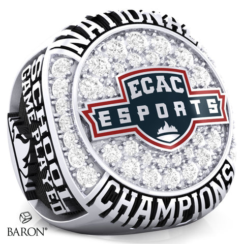 ECAC National Champions Esports Championship Ring - Design 1.2