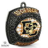 El Capitan High School Football 2024 Championship Ring Top Pendant - Design 3.4