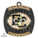 El Capitan High School Football 2024 Championship Ring Top Pendant - Design 3.4