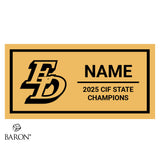 El Dorado High School Cheer 2025 Championship Display Case