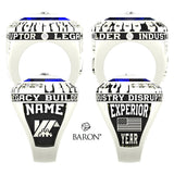 Experior Financial Ring - Design 1.23 (Blue)