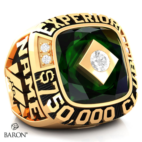 Experior Financial Ring - Design 2.25 (Green)