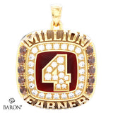 Experior Financial 4 Million Earner Ring Top Pendant - Design 1.3