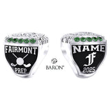 Fairmont Preparatory Academy Boys Golf 2025 Championship Ring - Design 3.1