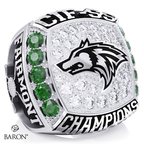 Fairmont Preparatory Academy Boys Golf 2025 Championship Ring - Design 3.1