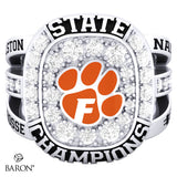 Fallston High School Lacrosse Girls 2024 Championship Ring - Design 1.1