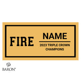 Fire Cheer CF 2023 Championship Display Case