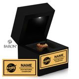 Fire Cheer CF 2024 Championship Black LED Ring Box