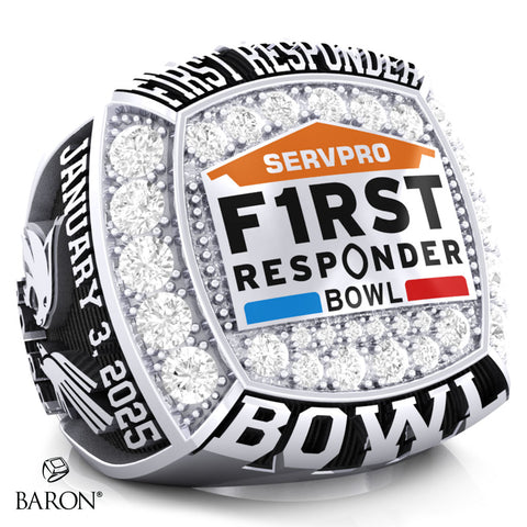 First Responder Bowl Officials 2025 Championship Ring - Design 1.4