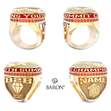 Florida Top Dog Allstars Aces Cheer 2025 Championship Ring - Design 3.2