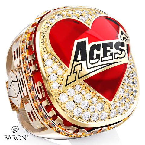 Florida Top Dog Allstars Aces Cheer 2025 Championship Ring - Design 3.2