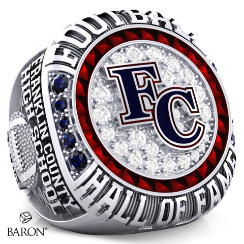 Franklin County High School Football 2023 Championship Ring - Design 1.1