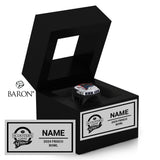 Frisco Bowl Officials 2024 Championship Black Window Ring Box