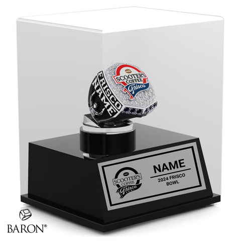 Frisco Bowl Officials 2024 Championship Display Case