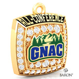 GNAC All-Conference Ring Top Pendant - Design 2.4