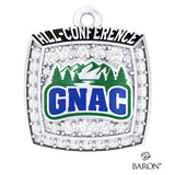 GNAC All-Conference Ring Top Pendant - Design 2.3